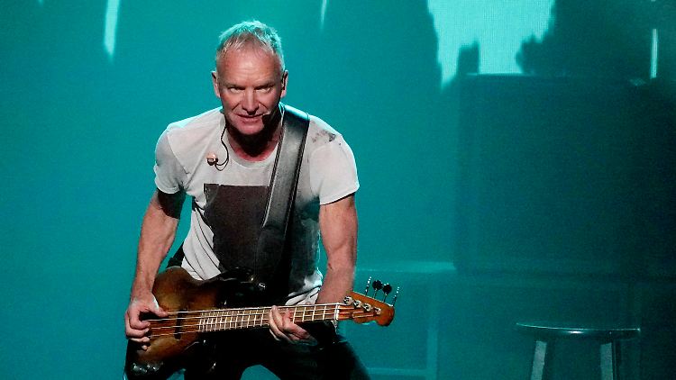 Sting stemmt niemals Gewichte.