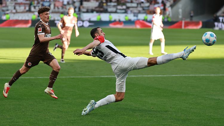 Die Eintracht streckte sich vergeblich, es reichte nicht zum Sieg.