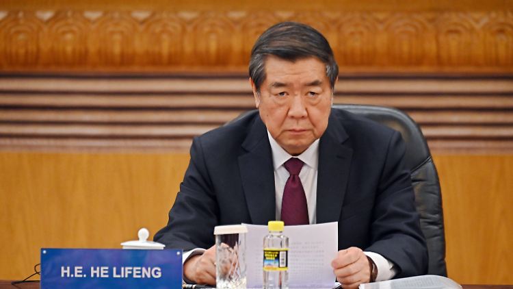 Chinas Vize-Premier He spricht von einer Reihe wichtiger Übereinstimmungen. 