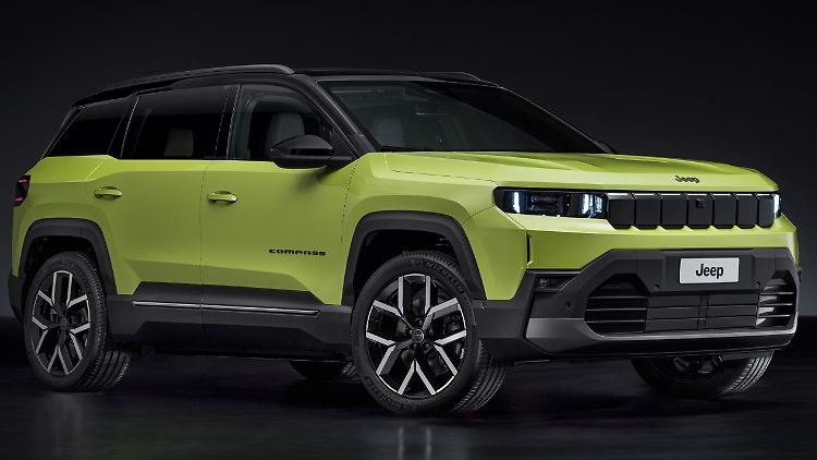 Das Frontdesign des neuen Jeep Compass wirkt vertraut und modern zugleich.