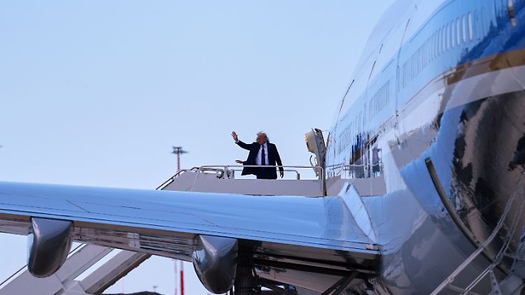 Die Air Force One birgt viel Platz - und der wird nun anders verteilt.