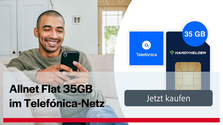 Da macht mobiles Surfen Spaß: Mobilfunk-Discounter Handyhelden bietet aktuell ein 35-Gigabyte-Paket für sieben Euro im Monat an.