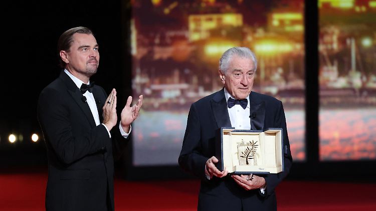 Die Ehrenpalme gab es zum Auftakt der Filmfestspiele.