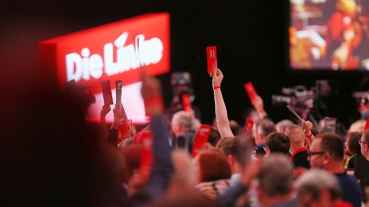 Der Linken-Parteitag fand am 9. und 10. Mai in Chemnitz statt.