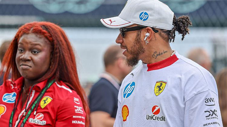 In Rot funktioniert es für Lewis Hamilton bislang nicht.