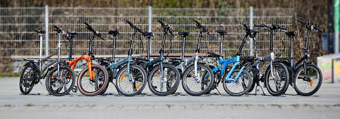 Test mit Überraschungen: Acht Falt- und Klappräder mussten sich in Praxis, Handhabung und Haltbarkeit beweisen – mit gemischten Ergebnissen.jpg