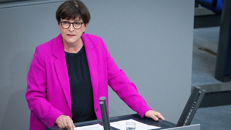 "Ich bin mit mir im Reinen", sagt Esken.