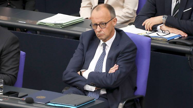 Merz sprach über Arbeitsmarktpolitik - mit Klassikern wie "Leistung muss sich wieder lohnen!"