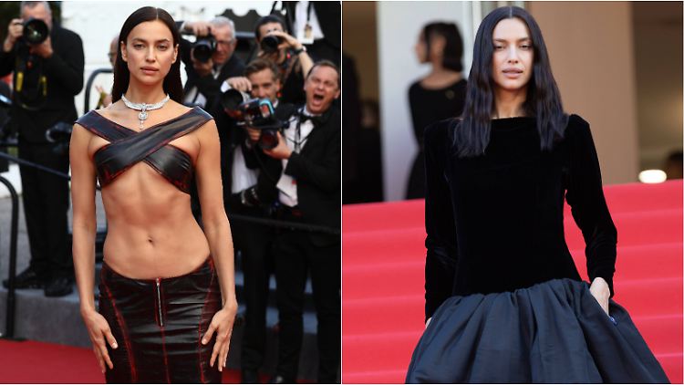 Irina Shayk in Cannes: 2023 vs. 2025