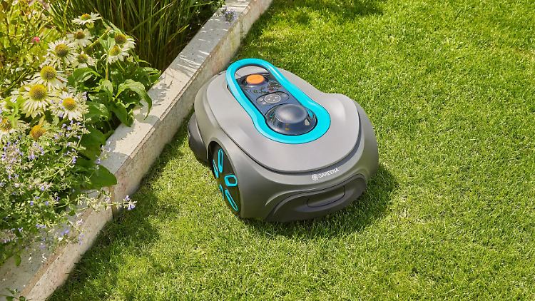 Manche Mähroboter sind mit Trim-to-Edge-Funktion ausgestattet.