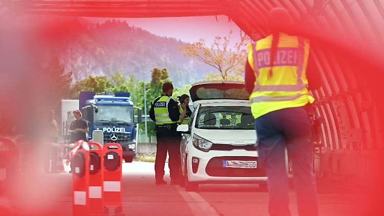 Die Bundesregierung verfügte vergangene Woche eine Intensivierung der Grenzkontrollen zu allen Nachbarländern.