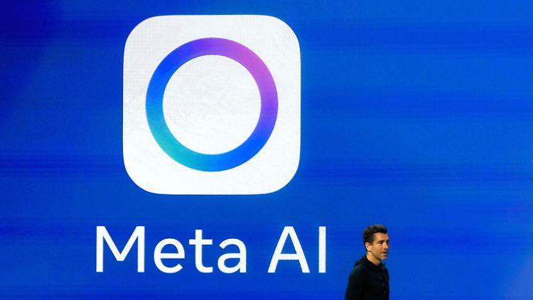 Dieser Kreis ist seit einiger Zeit Bestandteil der Meta-Apps. Nutzer können mit einem Klick darauf mit der KI chatten.