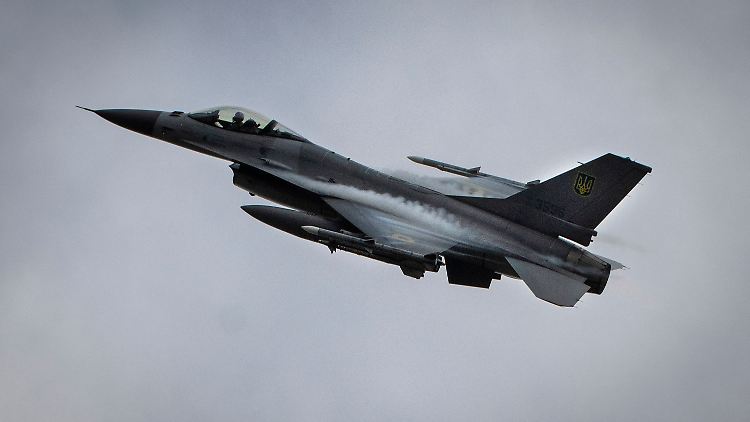 Die Ukrainer nutzen die F-16-Kampfjets hauptsächlich zur Abwehr von russischen Luftangriffen.