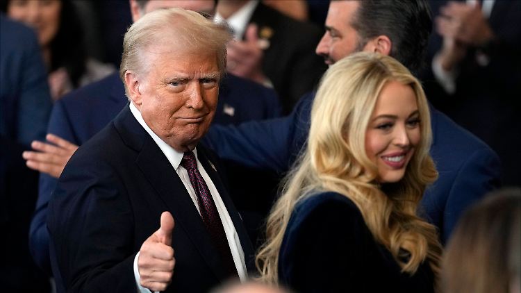 Donald Trumpf darf sich über ein weiteres Enkelkind freuen.