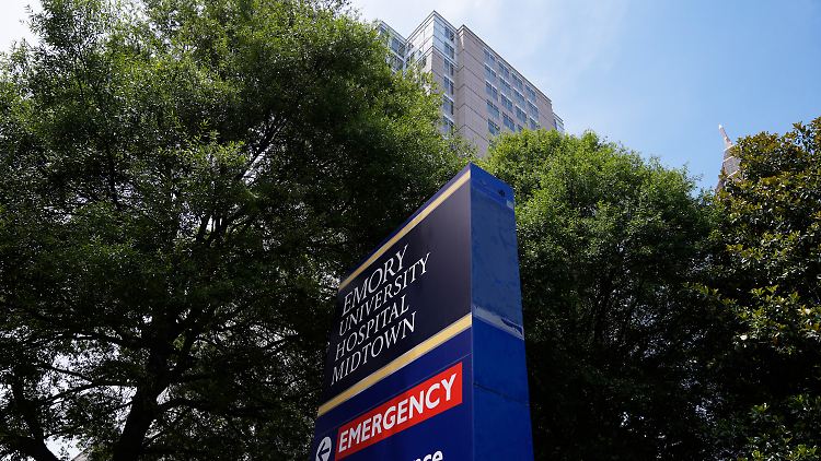 Das Emory University Hospital in Atlanta.