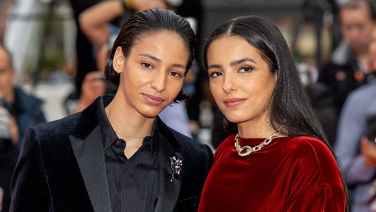 Newcomer-Schauspielerin Nadia Melliti (l.) und Regisseurin Hafsia Herzi.