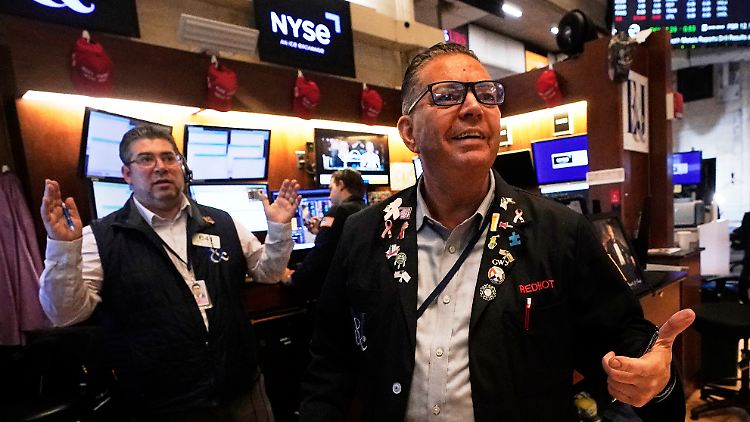 Erleichterung und Optimismus gewinnen an der Wall Street derzeit die Oberhand. 