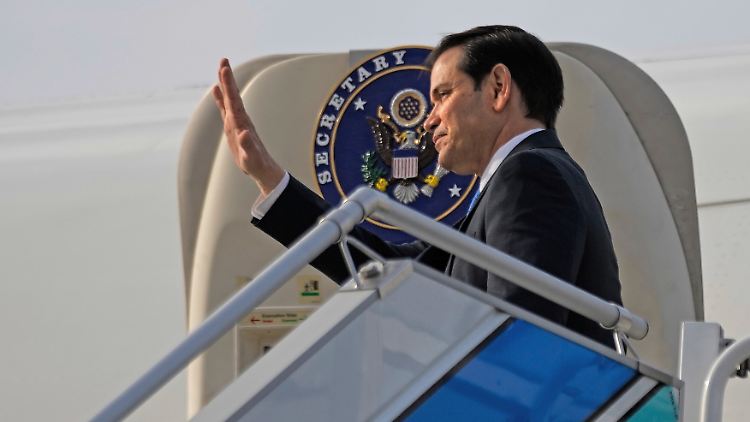 Ist Putin überhaupt gesprächsbereit? "Genau das testen wir gerade", sagt Rubio. 