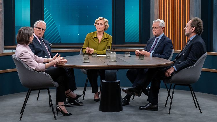 Bei Caren Miosga ging es am Sonntagabend um nicht weniger als Krieg und Frieden.