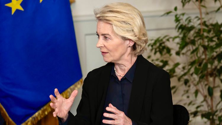 Von der Leyen traf am Wochenende den australischen Regierungschef.