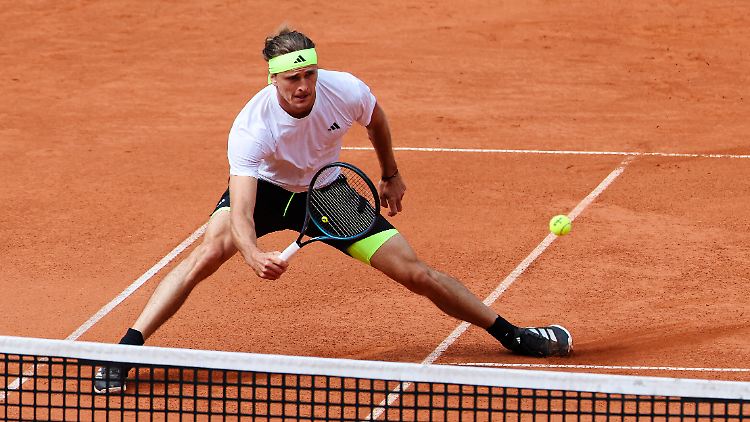 Spielte gutes Tennis: Alexander Zverev.