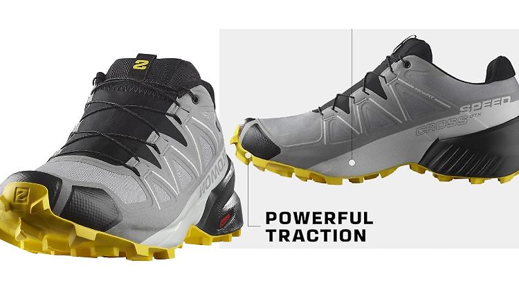 Robust ist er, der Salomon Speedcross mit Gore-Tex. Bei Amazon ist der Schuh momentan im Angebot.