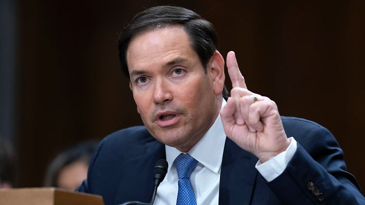 US-Außenminister Rubio warnt vor einem Zusammenbruch Syriens.