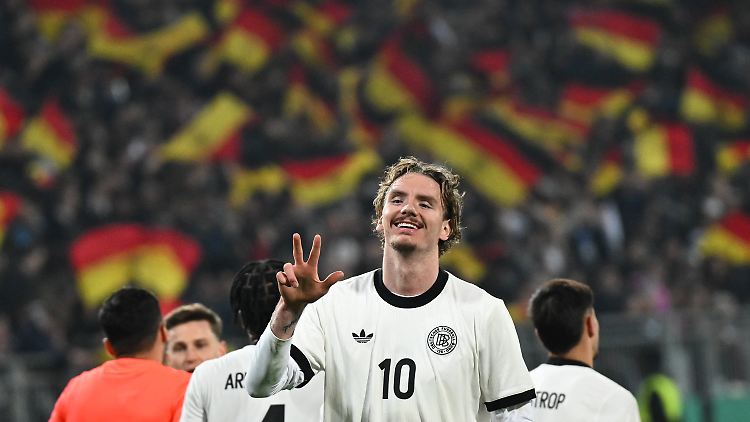 Nick Woltemade ist erstmals im Kreis der A-Nationalmannschaft dabei.