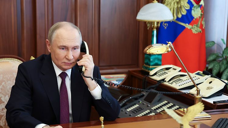 "Die Arbeit ist im Gange", verkündet Putin. Wo genau die Pufferzone entstehen soll, sagt er aber nicht. 