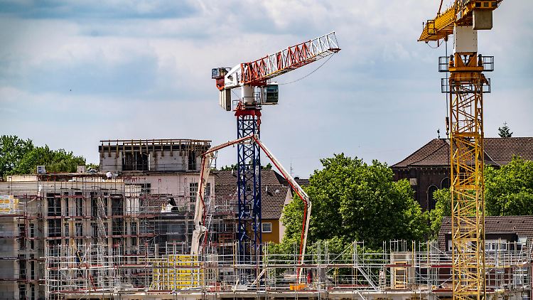 Viele Hausbauer nahmen 2024 von ihren Plänen Abstand.
