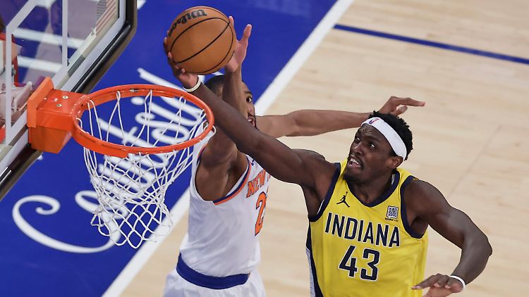 Pascal Siakam führte die Indiana Pacers zum Sieg über die New York Knicks.