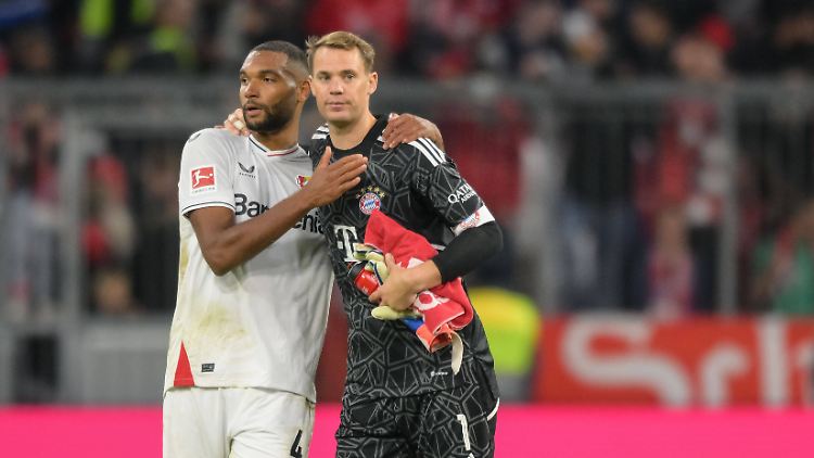 Jonathan Tah und Manuel Neuer sind wohl bald Teamkollegen.