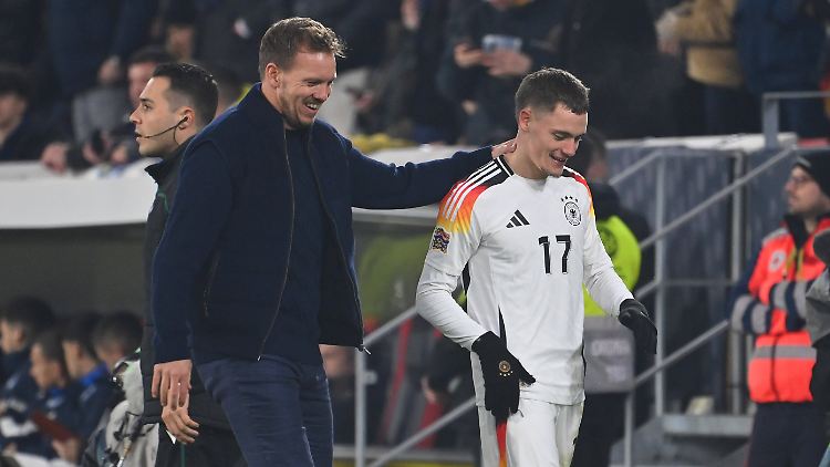 Julian Nagelsmann hat Florian Wirtz ein paar Tipps gegeben.