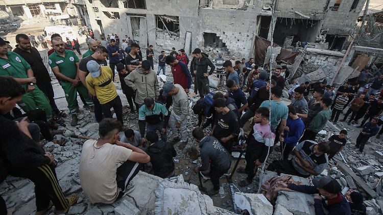 Trümmer, Tod und Gewalt - Alltag im Gaza-Streifen. 
