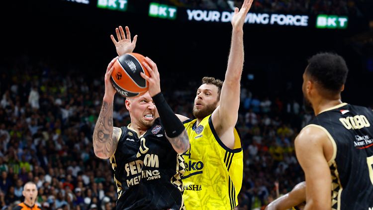 Daniel Theis spielte stark, konnte die Niederlage seiner AS Monaco aber nicht verhindern.