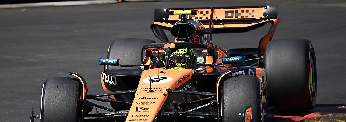 Lando Norris ist in Monaco nicht zu stoppen.