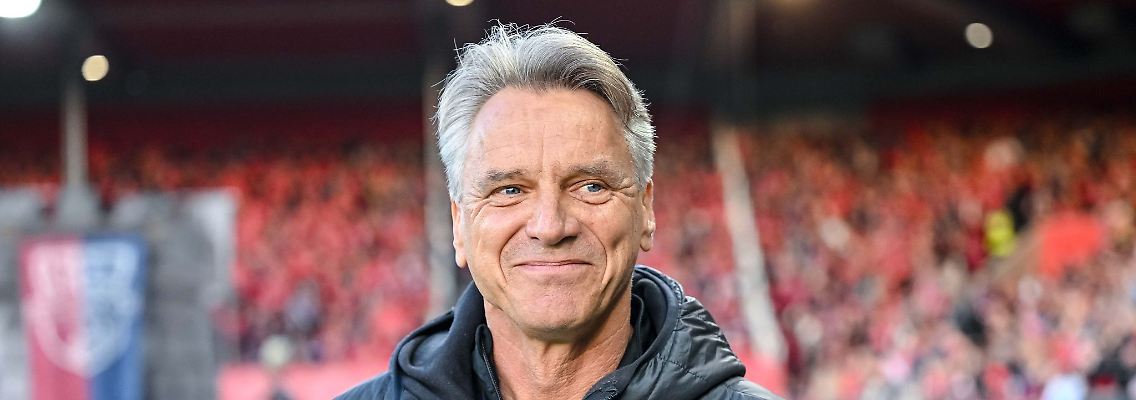 Trainer Horst Steffen steht mit der SV Elversberg vor dem größten Erfolg der Vereinsgeschichte.