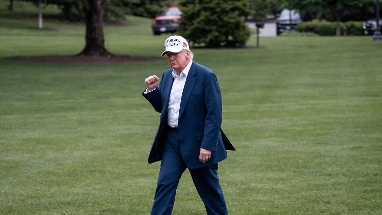 Nun also wieder ein Punktsieg für Donald Trump.