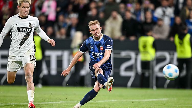 Zwischen Trainer Frank Schmidt und Leonardo Scienza hat es auch mal "geknallt".