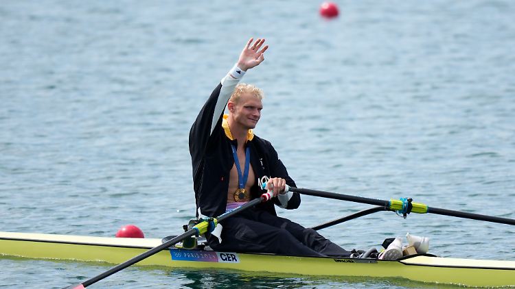 Gold in Paris, jetzt im Hörsaal: Oliver Zeidler.