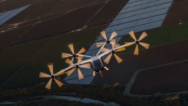 Die elektrische Luftfahrt steckt noch in den Kinderschuhen: Das Flugtaxi des Anbieters Joby soll Ende 2025 die ersten kommerziellen Flüge in Dubai fliegen - sie sollen etwa zehn Minuten dauern.