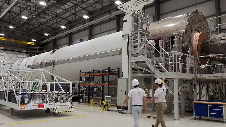Europas Trägerrakete Ariane 6: Menschen kann sie bislang nicht ins All befördern.