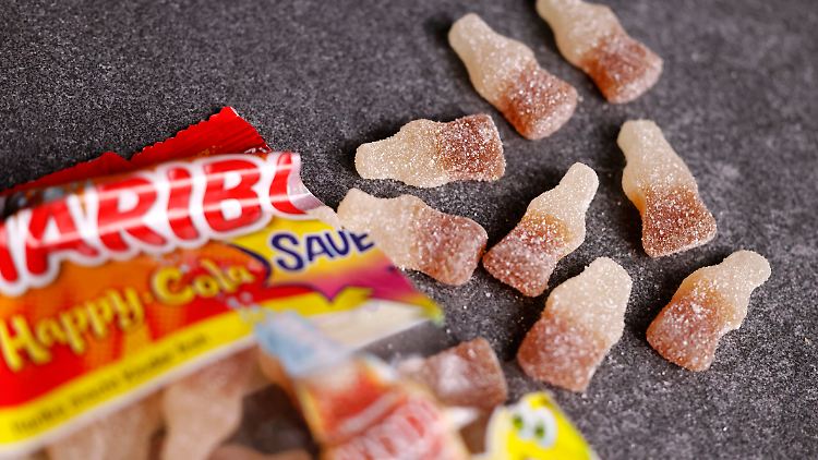 "Happy Cola"-Gummis aus einer deutschen - und nicht vom Rückruf betroffenen - Packung.
