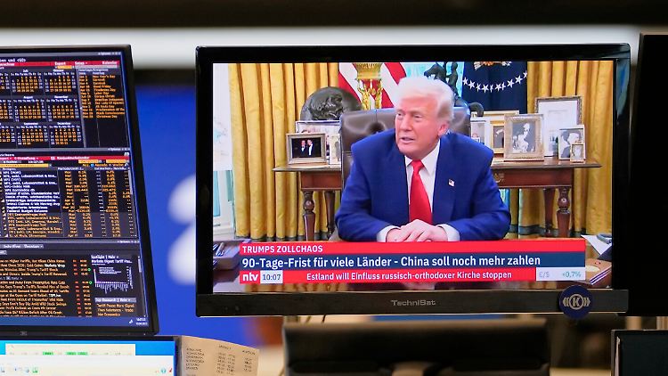 Donald Trump dominiert mit seinen Zöllen Nachrichten und Aktienkurse.