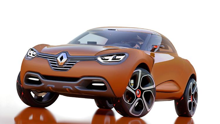 Hat was von einem italienischem Wasserfrosch: Das Konzept "Captur" von Renault.