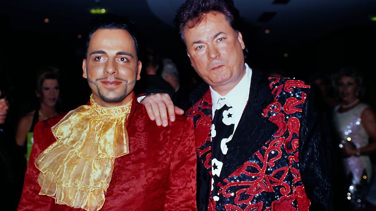 35 Jahre ein Paar: Harald Glööckler und Dieter Schroth auf einem Foto aus dem Jahr 1994.