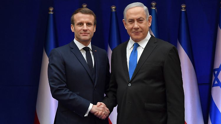 Ob sich Emmanuel Macron (l.) und Benjamin Netanjahu aktuell die Hand reichen würden?