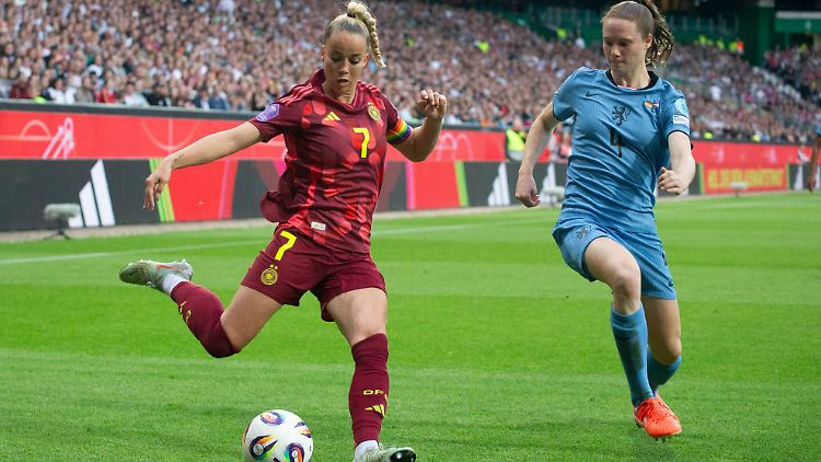 Giulia Gwinn ist das neue Gesicht der DFB-Frauen.