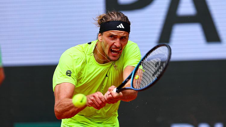 Bisher nicht zu stoppen bei den French Open: Alexander Zverev.