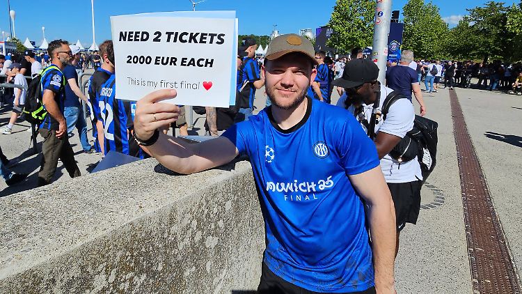 In München herrscht großer Andrang beim Finale der Champions League.